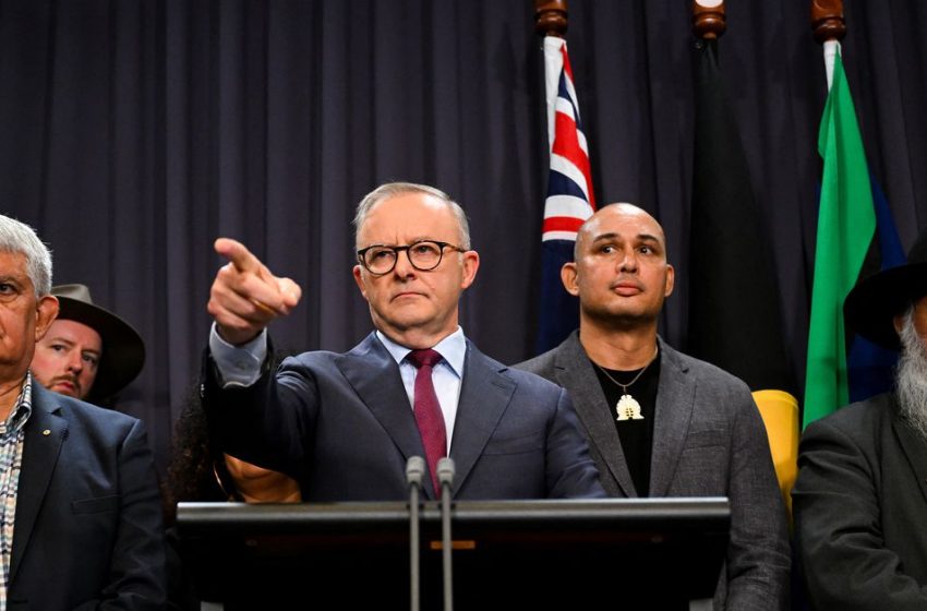  ‘If not now, when?’: Emotional Australian PM advances Indigenous referendum