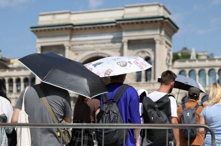  Milan records hottest day since 1763