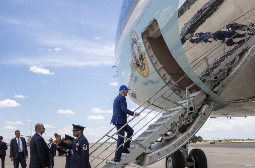  Why Biden is now routinely taking the short stairs up to Air Force One