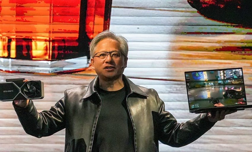  Nvidia falls to lead chip stocks lower as US clamps down on key AI exports to China