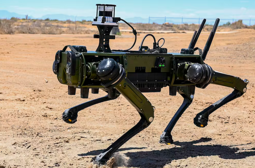  AI is Already Being Melded with Robotics – One Outcome Could be Powerful New Weapons