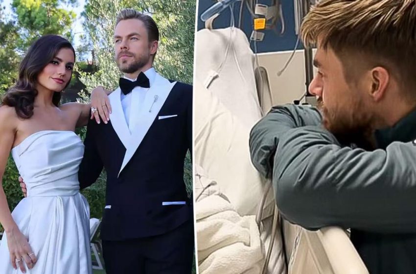  Derek Hough says wife Hayley Erbert has ‘successfully completed’ second brain surgery: ‘We are filled with hope’