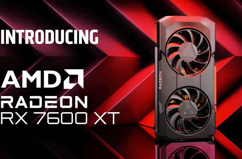  AMD launches Radeon RX 7600 XT with Navi 33 GPU and 16GB memory at $329