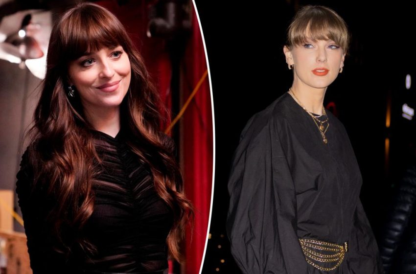  Dakota Johnson calls Taylor Swift ‘most powerful person in America’ during ‘SNL’ monologue
