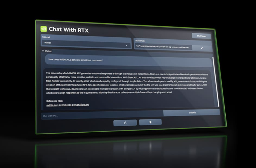  NVIDIA’s new AI chatbot runs locally on your PC