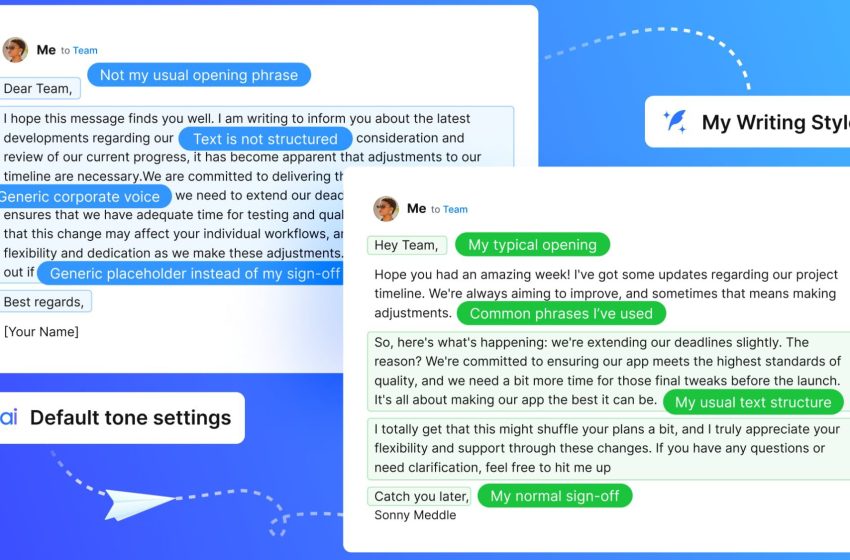  Spark Mail Gets ‘My Writing Style’ AI Email Assistant