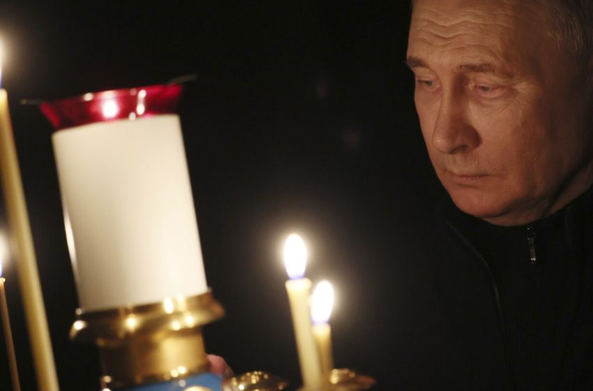  Concert hall attack dents Putin’s tough image. He tries to use it to rally support for Ukraine war